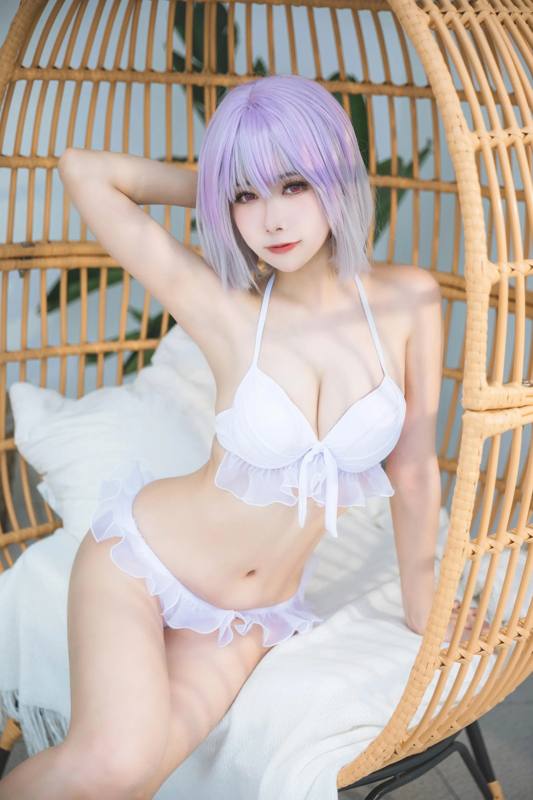 Momoko葵葵 – NO.35 瓜希酱 SSSS.GRIDMAN 宝多六花新条茜 泳装 [55P]插图6